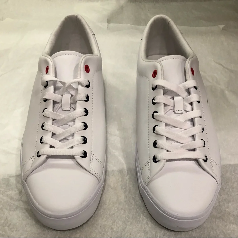 NWOB Polo Ralph Lauren Longwood Leather Sneaker Shoes